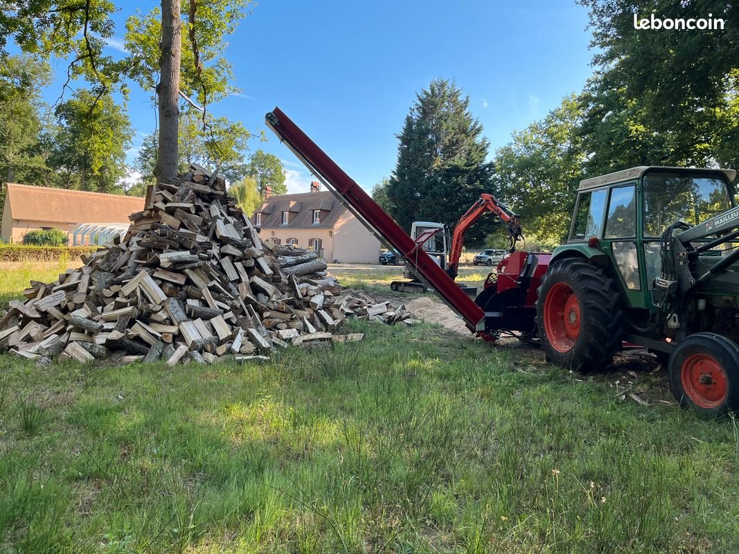 Fendage du bois avec tracteur - Prodico Dureil Sarthe